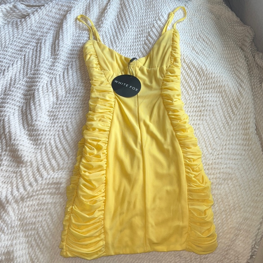 White fox boutique XS Midnight Adventures Mini Dress